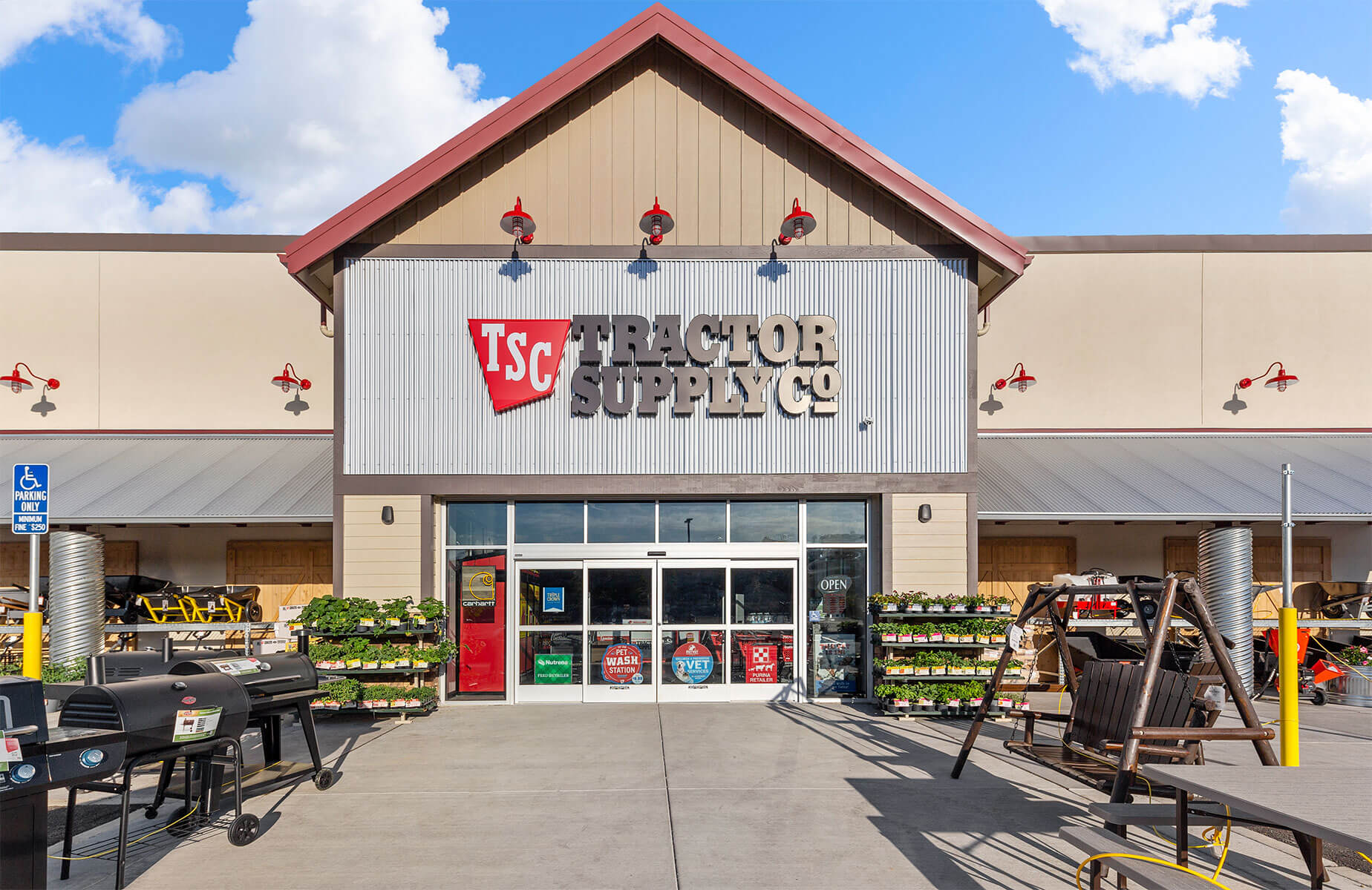 Tractor Supply RCP Construction